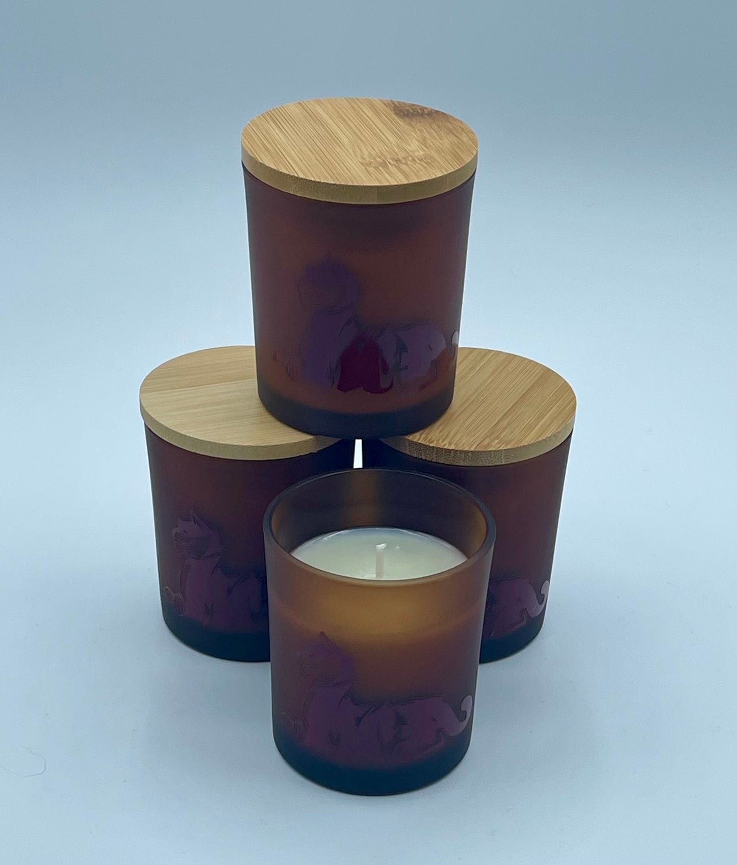 100% organic soy candle