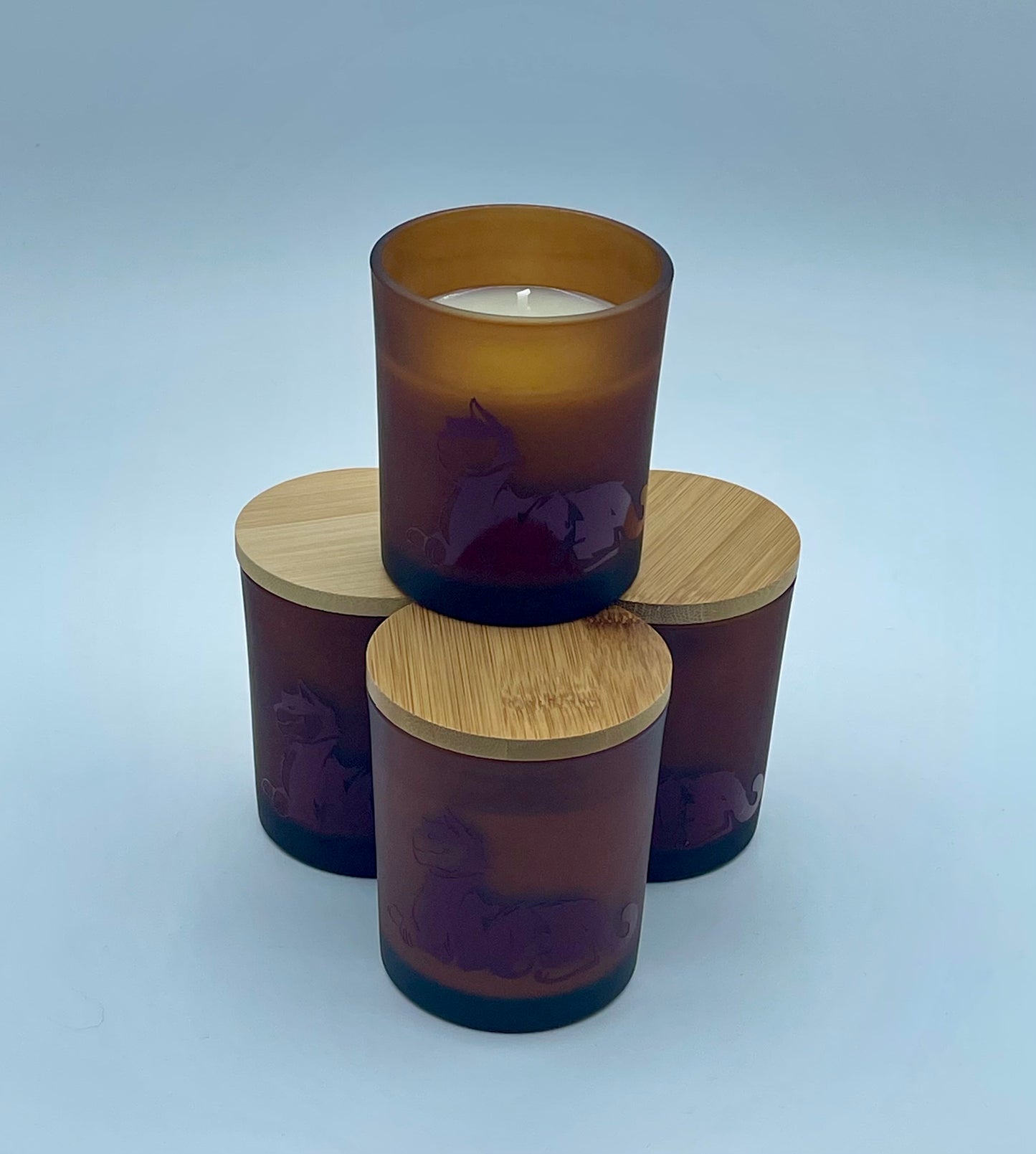 100% organic soy candle