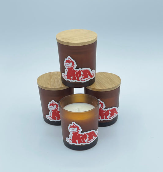 100% organic soy candle