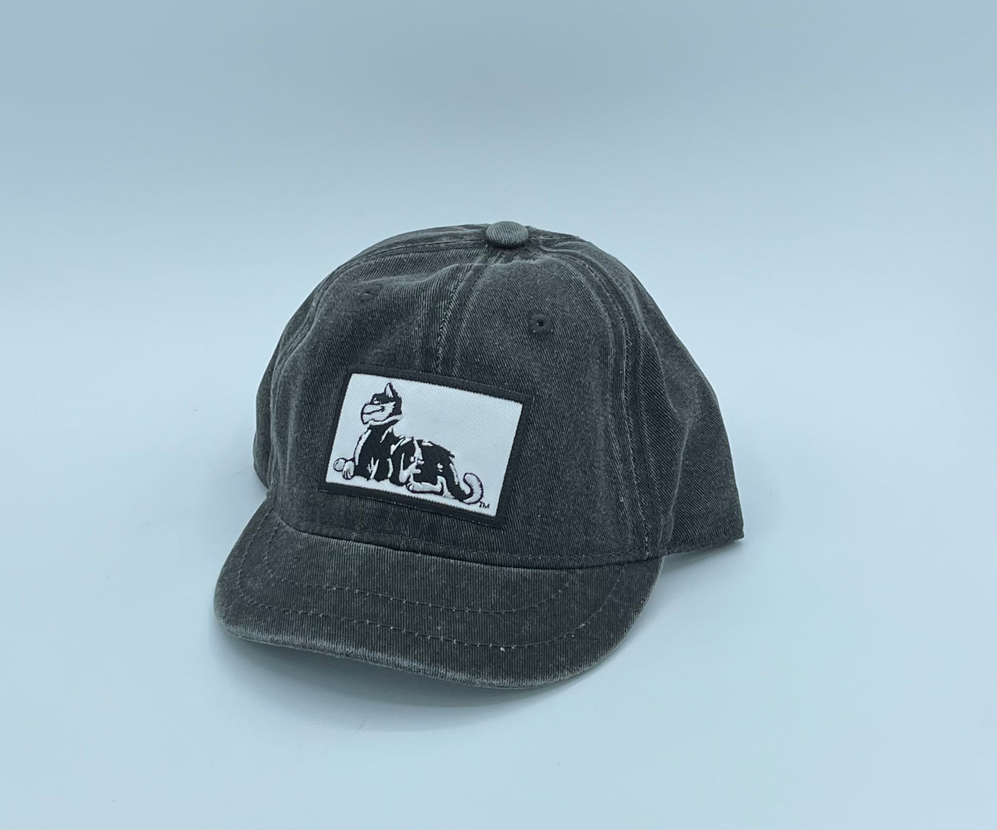 Short brim cap